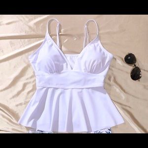 NEW White Bathing suit top